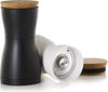 AdHoc Twin Salt & Pepper Mill Set – Black & White – 5.2" / 13.2 cm