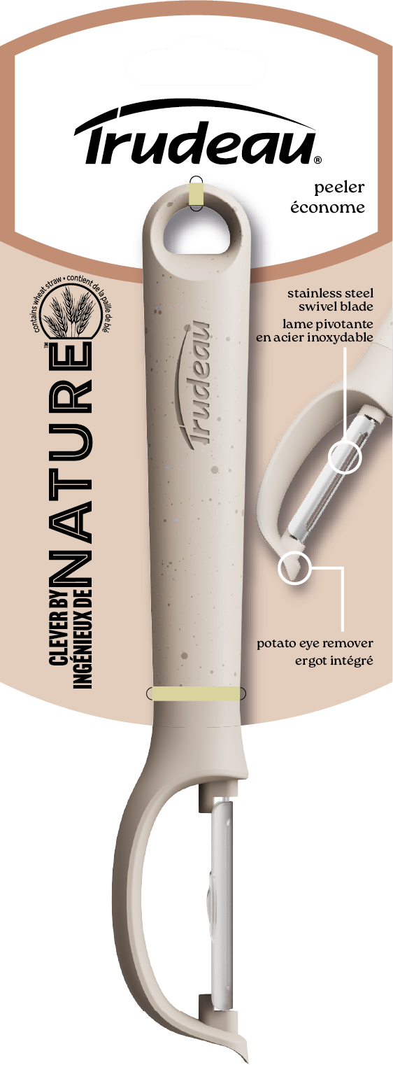 Trudeau Nature Peeler – Latte by Kitchen Niche
