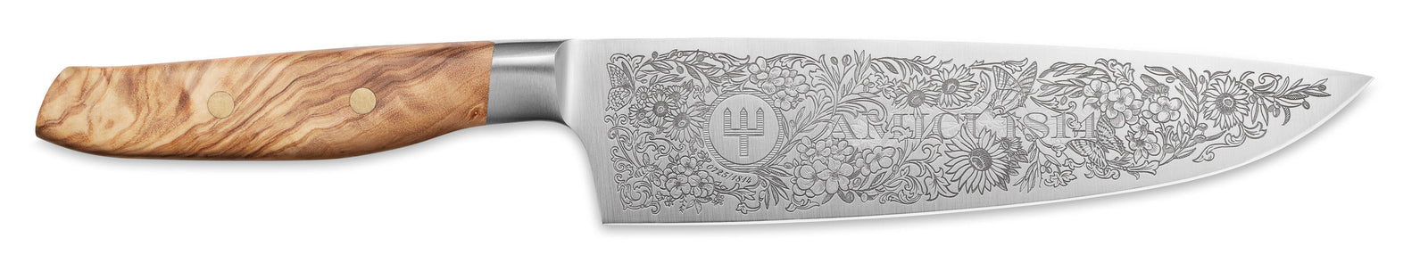 Wüsthof Amici 1814 Custom Engraved Chef's Knife – 8" Wusthof by Kitchen Niche