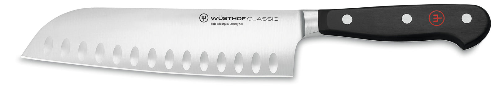 Wüsthof Classic Hollow Ground Santoku Knife – 7" Wusthof by Kitchen Niche