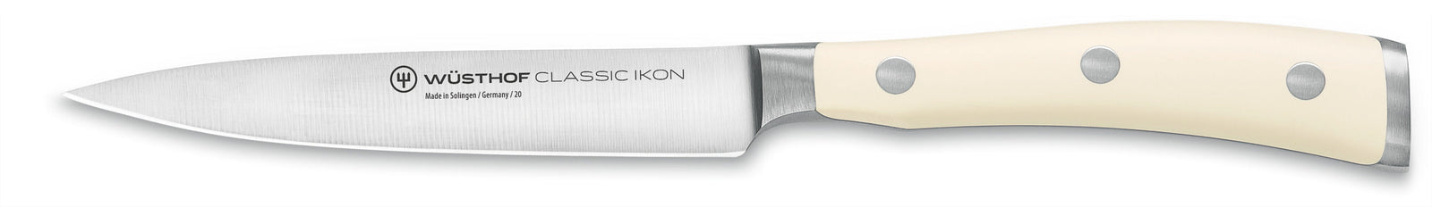 Wüsthof Classic Ikon Crème Utility Knife – 4.5" Wusthof by Kitchen Niche