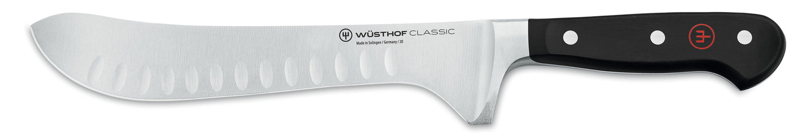 Wüsthof Classic Hollow Ground Butcher Knife – 8" Wusthof by Kitchen Niche