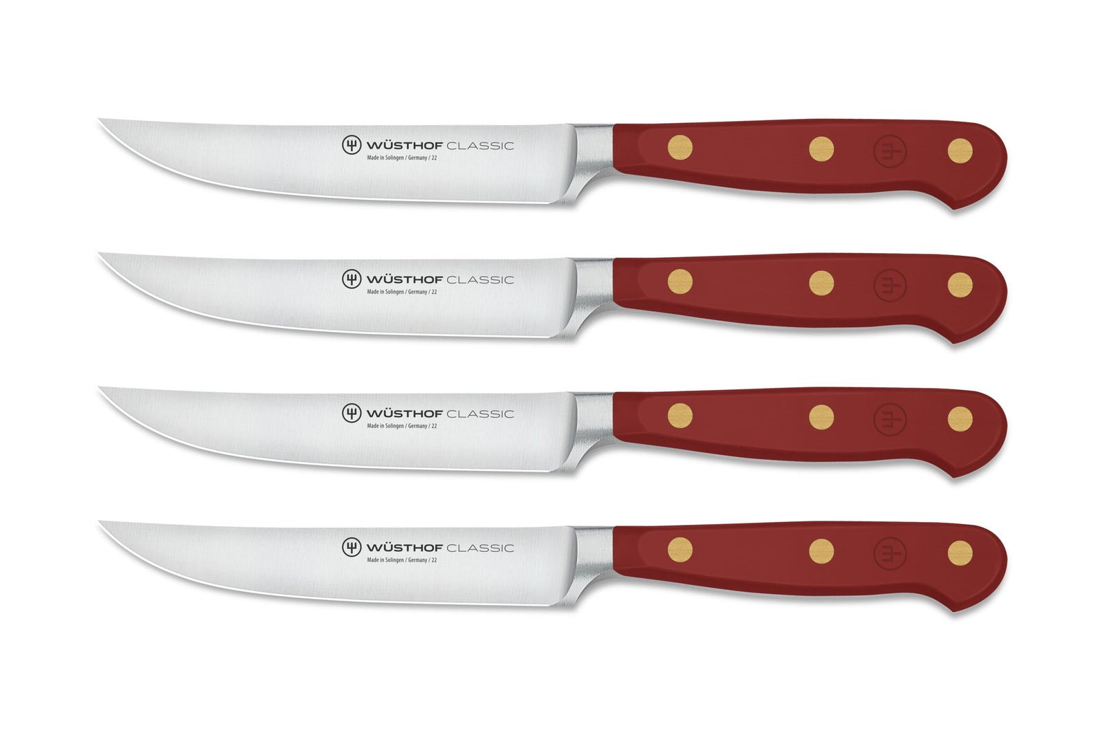 Wüsthof Classic Tasty Sumac Steak Knife Set – 4-pcs. Wusthof by Kitchen Niche