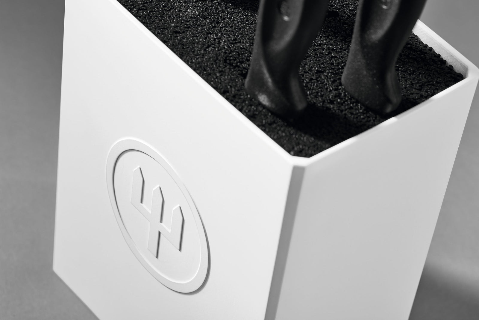 Wüsthof Create Mini Knife Block – White Wusthof by Kitchen Niche