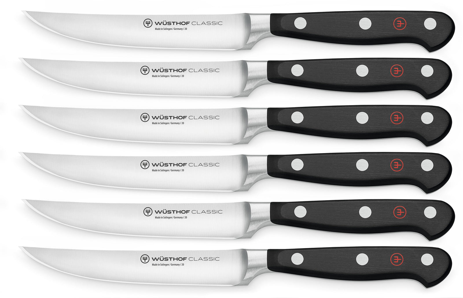 Wüsthof Classic Steak Knife Set – 6-pcs. Wusthof by Kitchen Niche