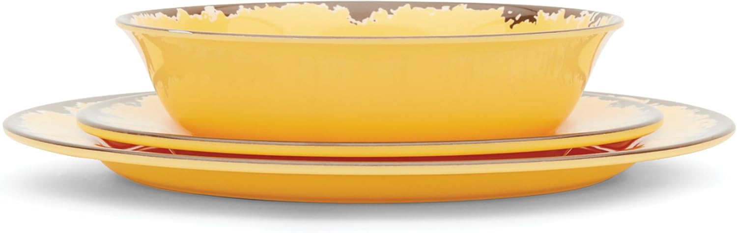 Fox Run Melamine Dinnerware Set, 12 Piece
