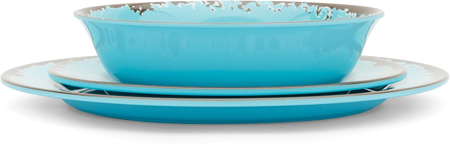 Fox Run Melamine Dinnerware Set, 12 Piece