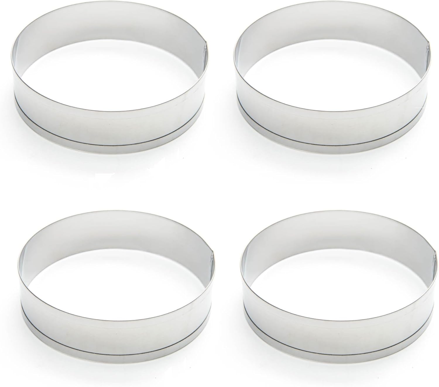 Fox Run Set of 4 English Muffin Rings
