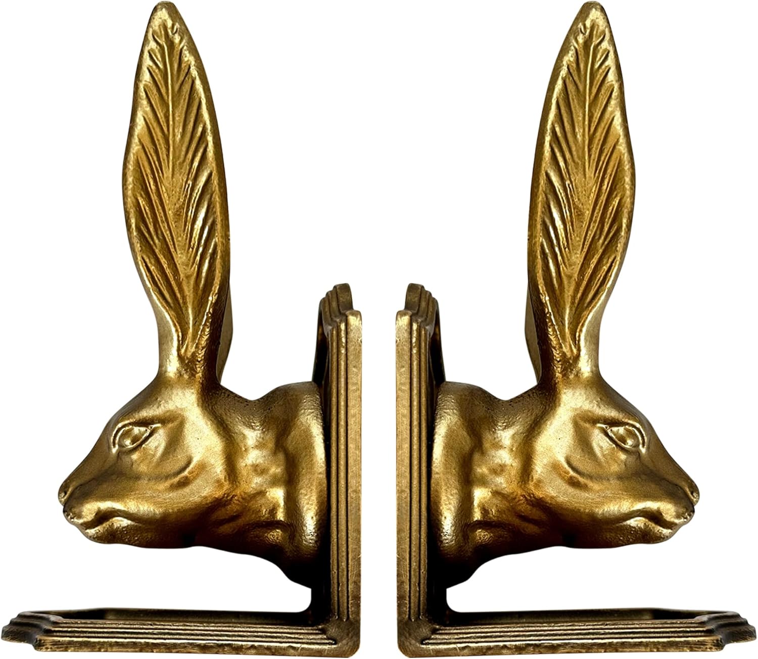 Fox Run Rabbit Iron Bookends, Set of 2
