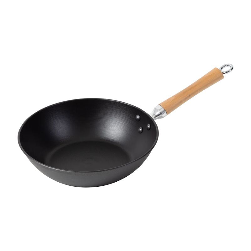 Joyce Chen Professional Series 11.5-Inch Cast Iron Stir Fry Pan Joyce Chen by Kitchen Niche