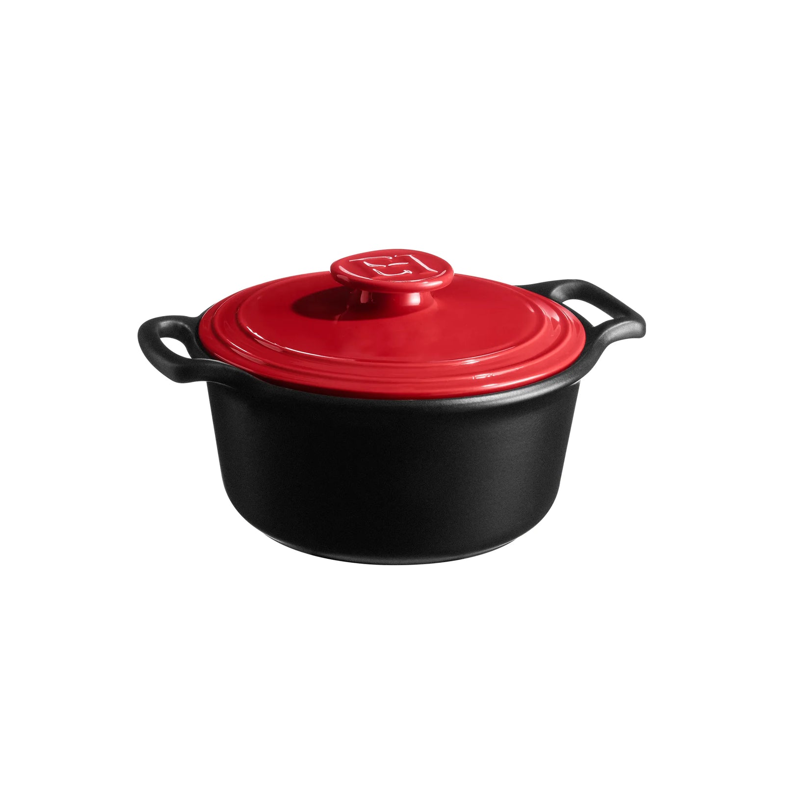 Emile Henry Sublime+ Round Casserole – Burgundy Red – 7 L