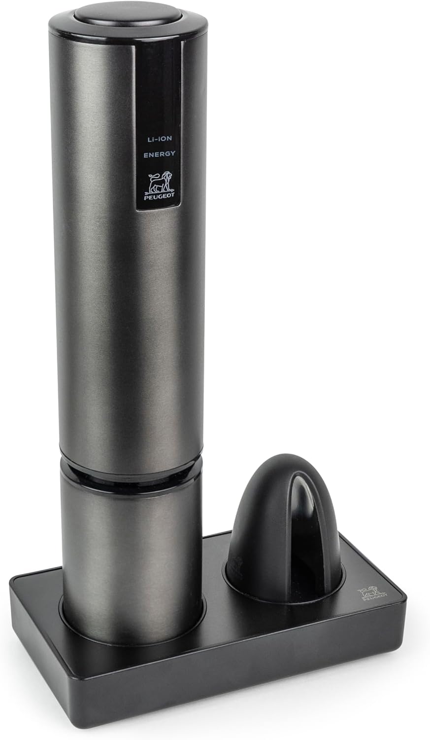 Peugeot Elis Touch Electric Rechargeable Corkscrew Carbone