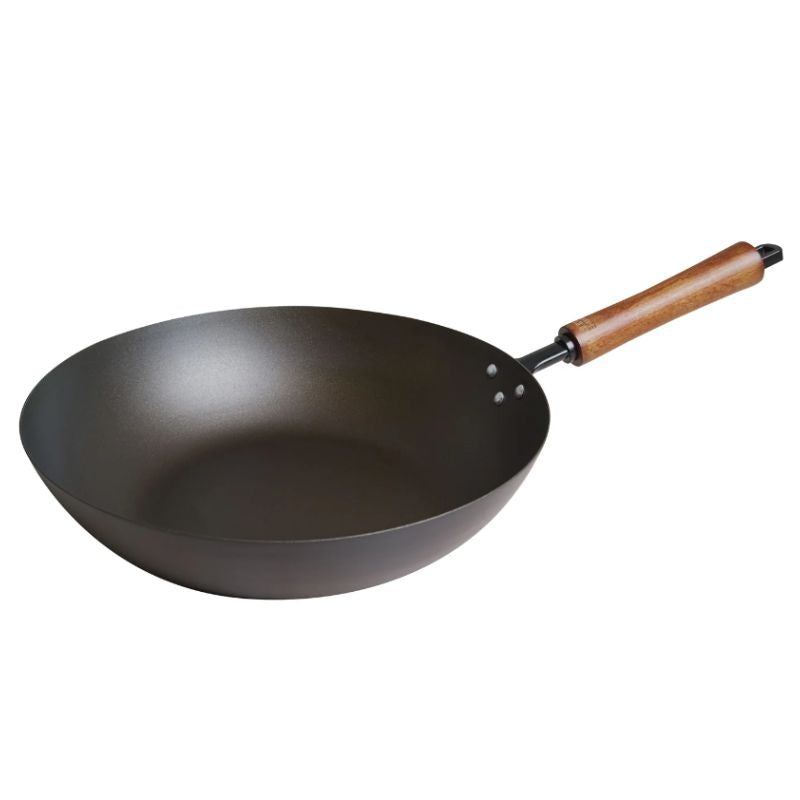 Joyce Chen Classic Series 12-Inch Carbon Steel Preseasoned Stir Fry Pan Joyce Chen by Kitchen Niche