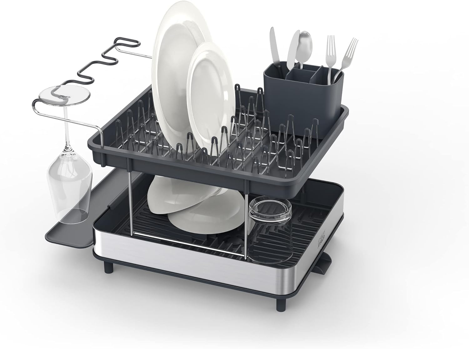 Joseph Joseph Excel Steel 2-Tier Dish Rack