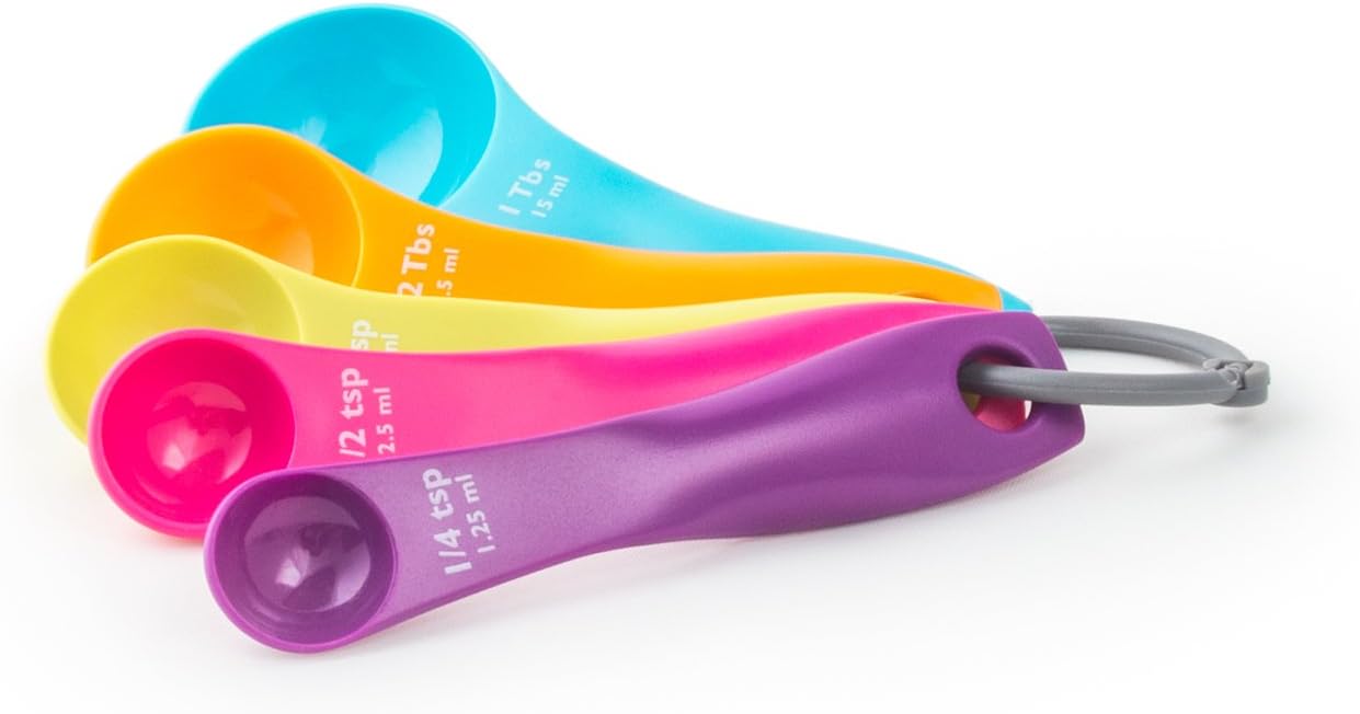 Fox Run Colored Measuring Spoon Set