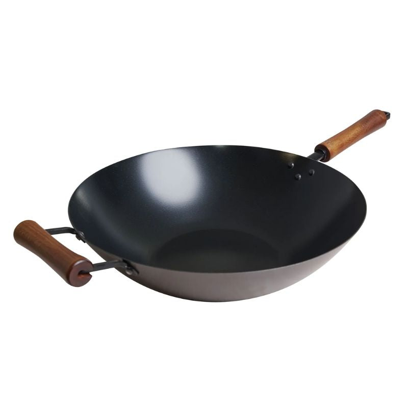 Joyce Chen Classic Series 14-Inch Carbon Steel Ceramic Nonstick Stir Fry Pan Joyce Chen by Kitchen Niche