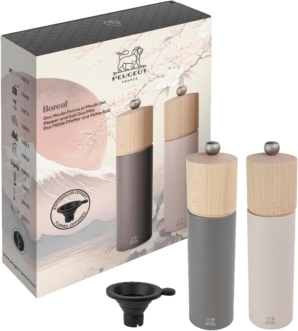 Peugeot Boreal Duo Salt & Pepper Mill Gift Set