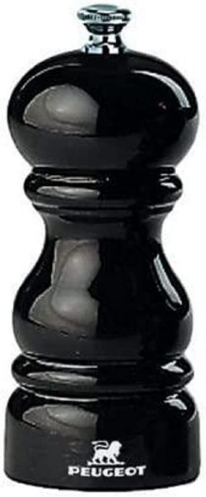Peugeot Paris Classic Black Lacquer Salt Mill – 12 cm