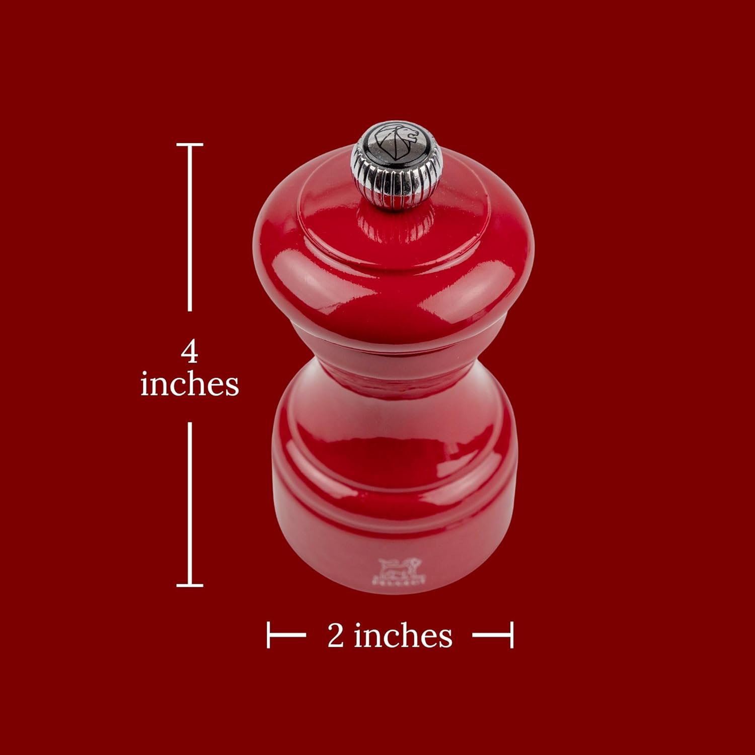 Peugeot Bistrorama Manual Pepper Mill – Passion Red – 10 cm