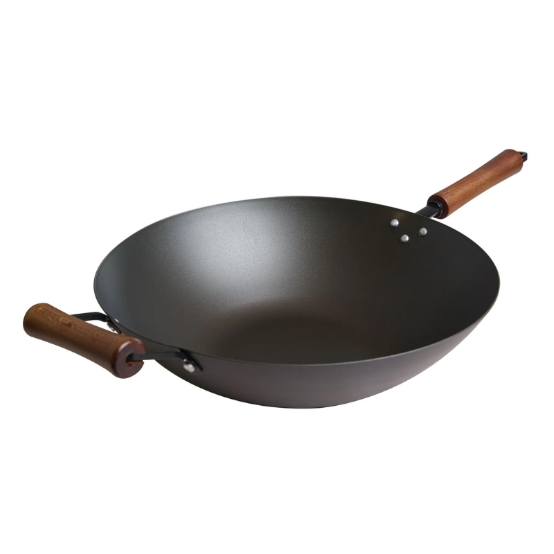 Joyce Chen Classic Series 14-Inch Carbon Steel Preseasoned Wok Joyce Chen by Kitchen Niche