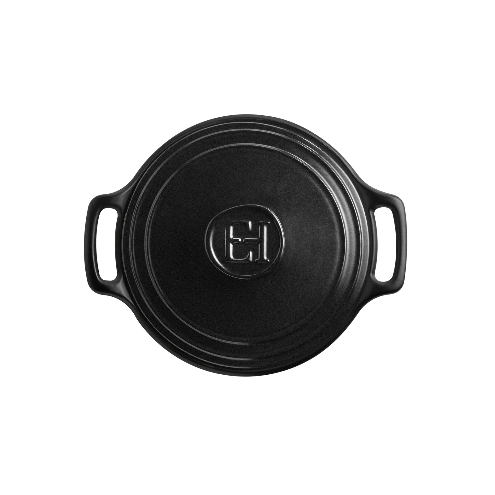 Emile Henry Sublime+ Round Casserole – Slate – 5.5 L