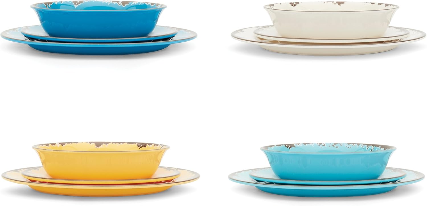 Fox Run Melamine Dinnerware Set, 12 Piece