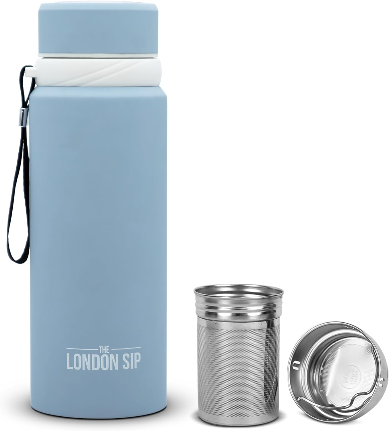 London Sip Tea Infuser Bottle – Blue Sunrise – 25 oz