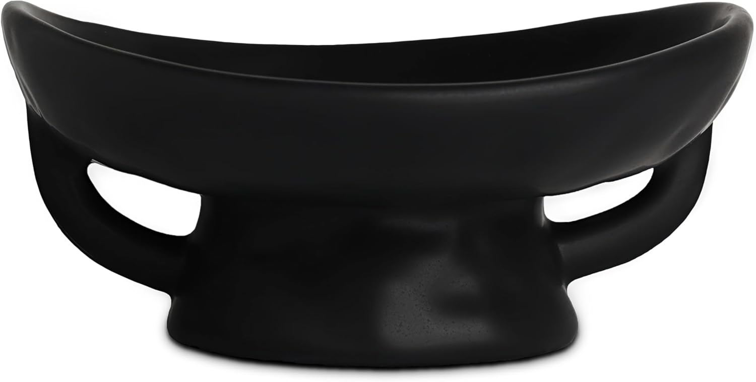 Fox Run Ceramic Fruit Bowl Black