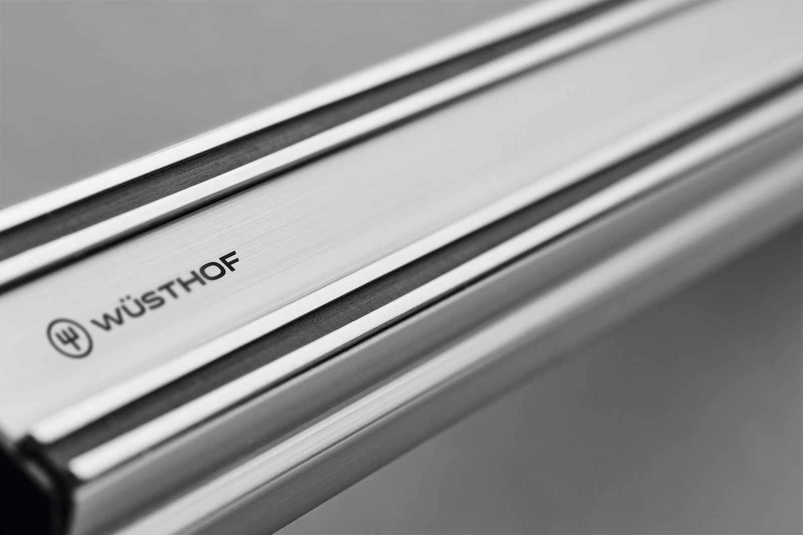 Wüsthof Magnetic Knife Holder Chrome-Plated – 12" Wusthof by Kitchen Niche