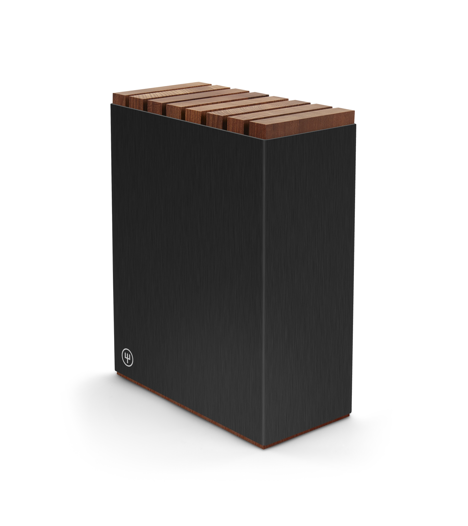 Wüsthof Performer Knife Block – Black Aluminum Wusthof by Kitchen Niche