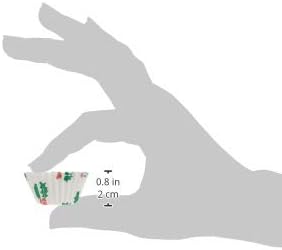 Fox Run Christmas Petit Four Baking Cups – 100 Pack