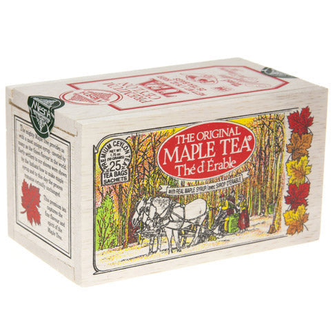 Metropolitan Tea Company Maple Tea – 25 Teabag Wood Box