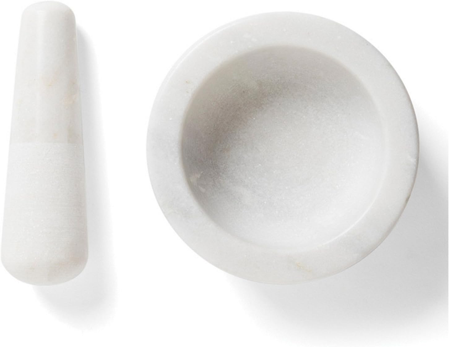 Fox Run White Marble Mortar & Pestle
