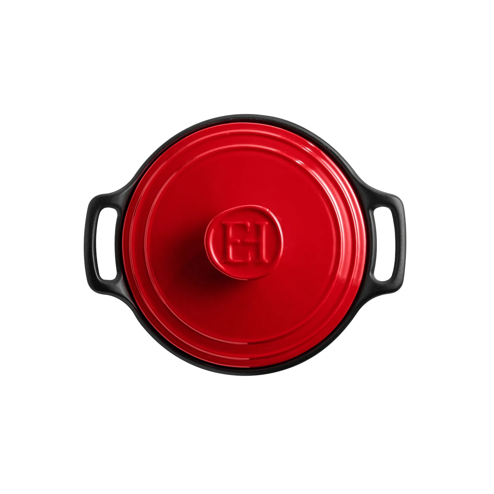 Emile Henry Sublime+ Round Casserole – Burgundy Red – 7 L