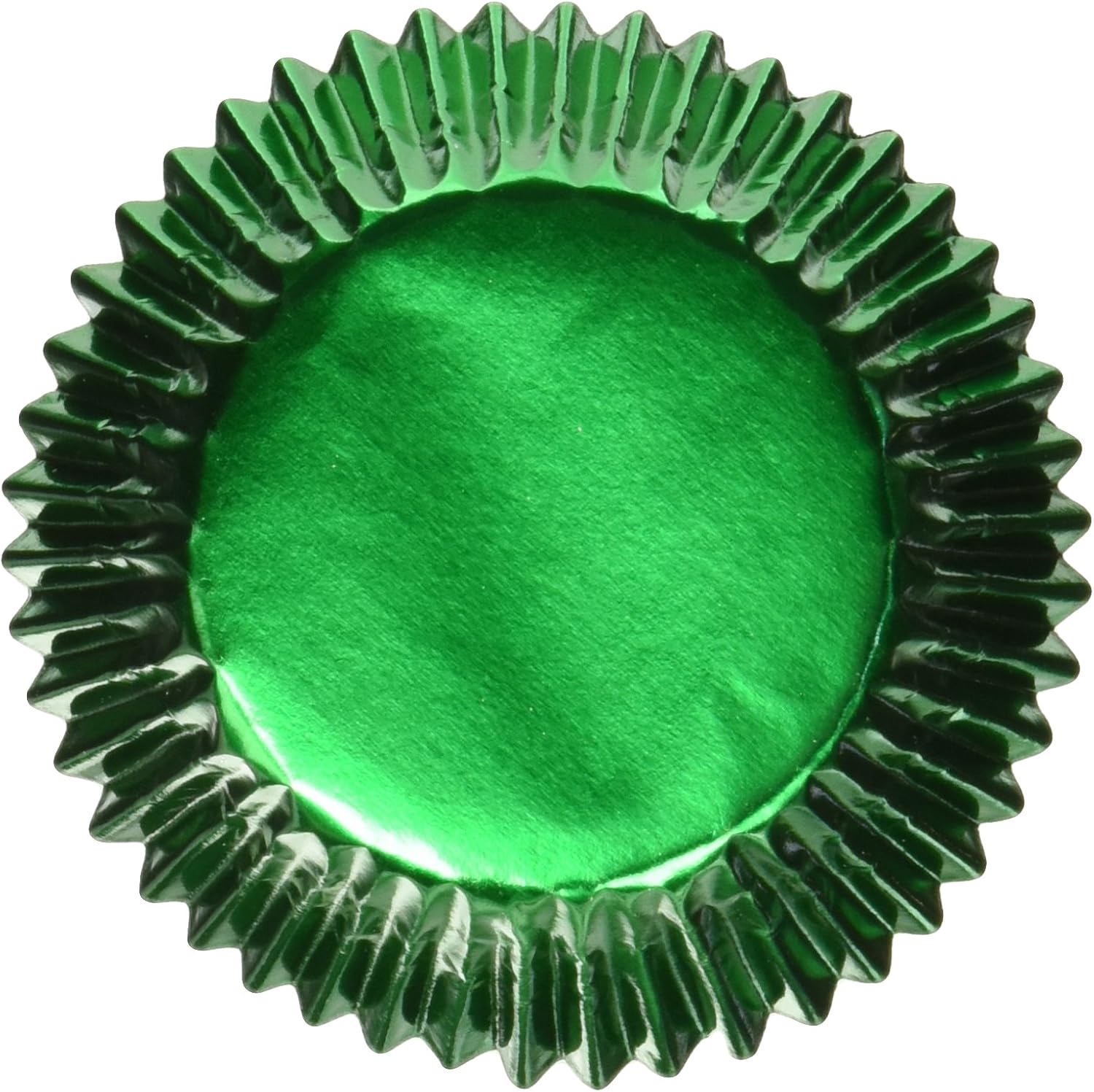 Fox Run Green Foil Bake Cups - 32 Pack