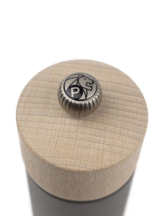 Peugeot Boreal Manual Pepper Mill – Rock Grey Beechwood – 12 cm