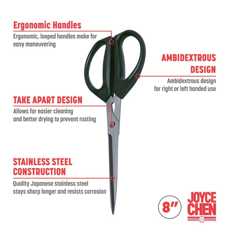 Joyce Chen Deluxe Unlimited Kitchen Scissors Joyce Chen by Kitchen Niche