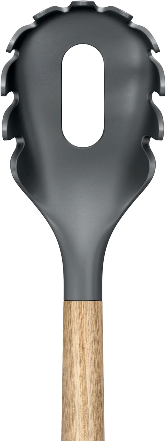 Zyliss Spaghetti Server with Oak Wood Handle