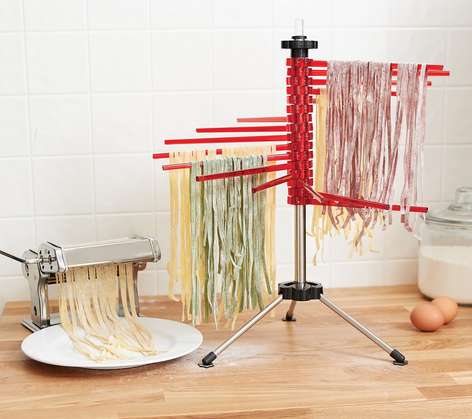 Fox Run Pasta Drying Rack with Wand
