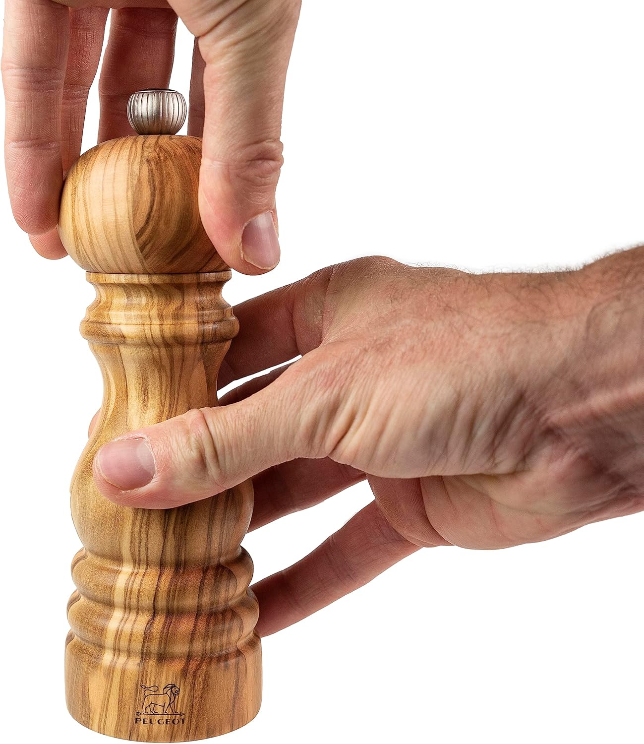 Peugeot Paris Olive Wood Pepper Mill – 18 cm