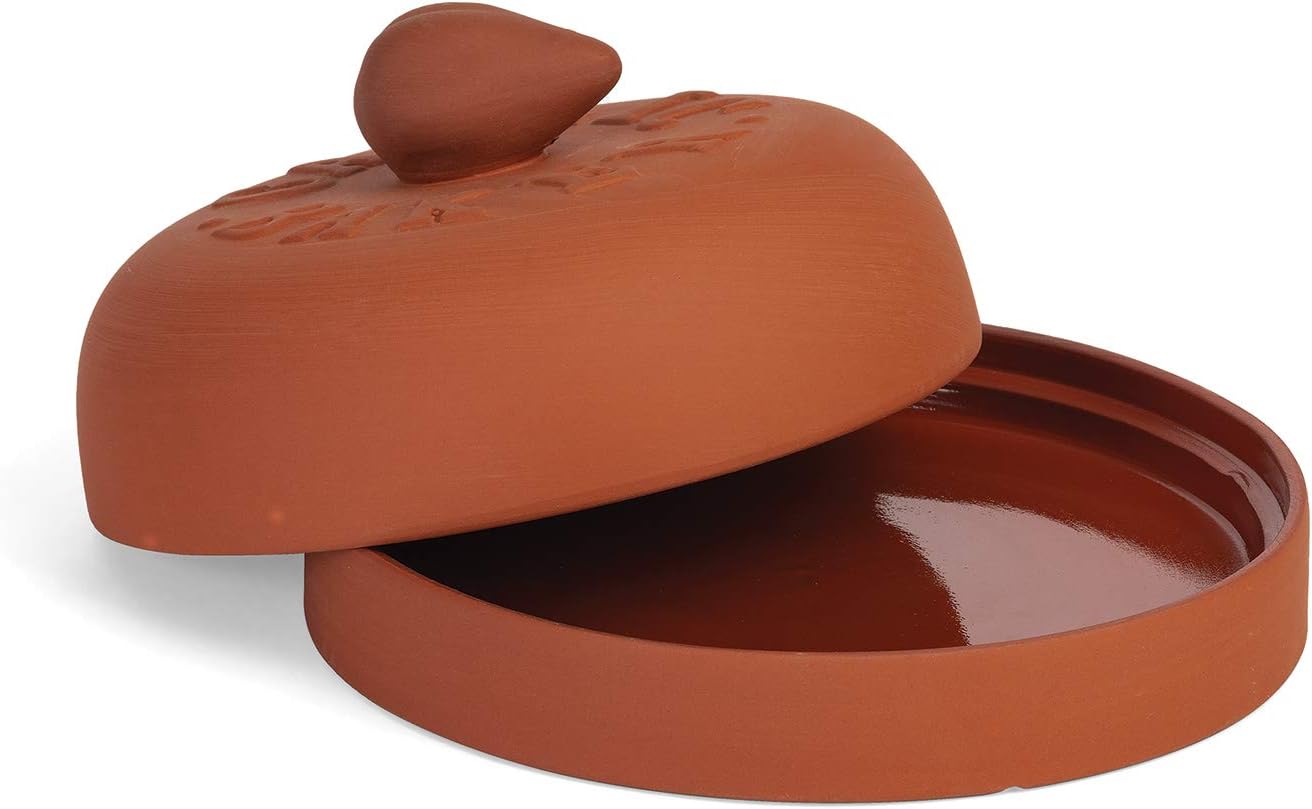 Fox Run 7" Terra Cotta Garlic Baker