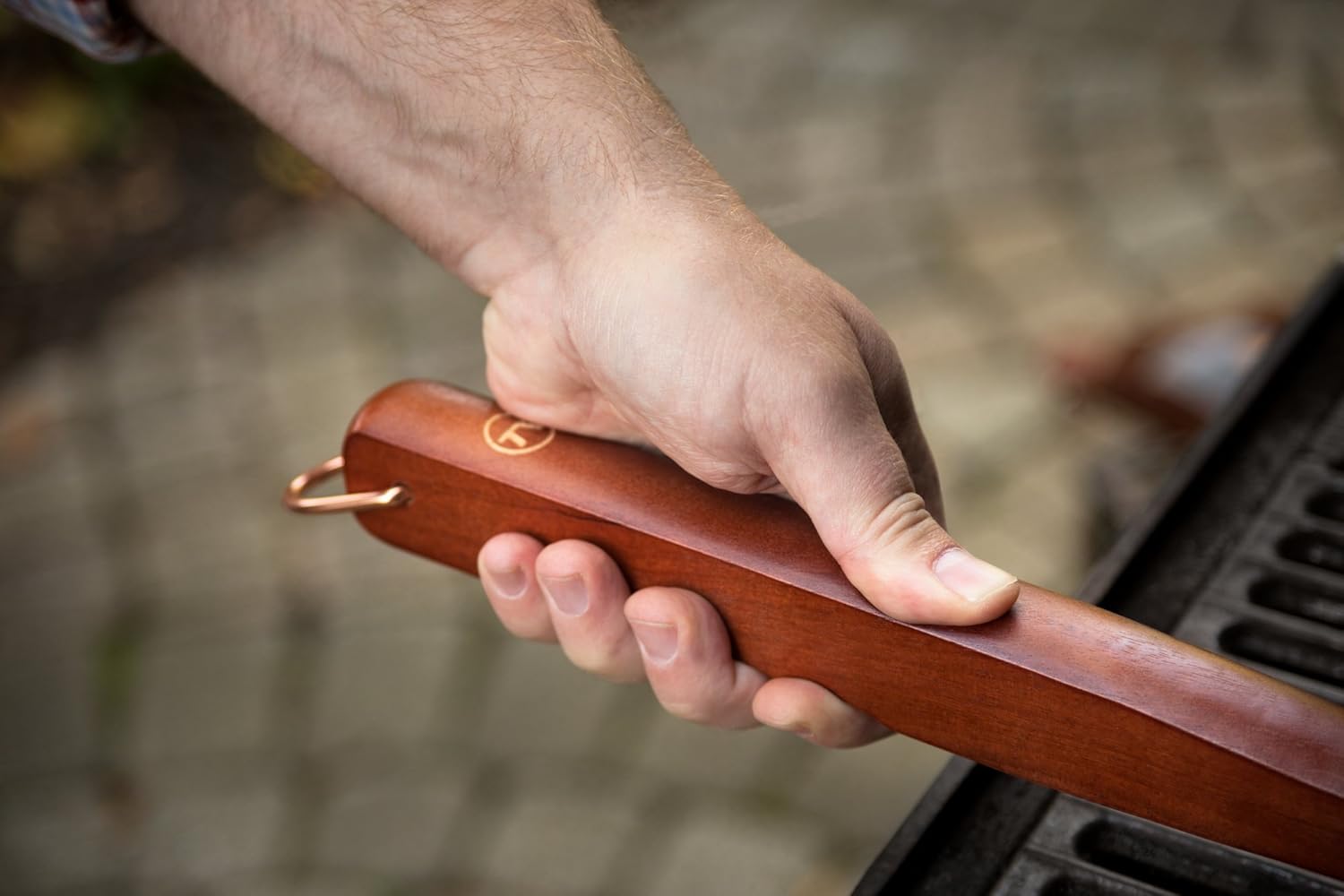 Outset Rosewood 3 in 1 Grill Brush