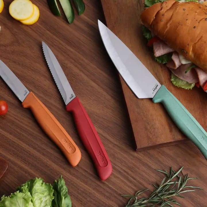 Zyliss Classic 3 Pc Knife Set – Paring & Utility