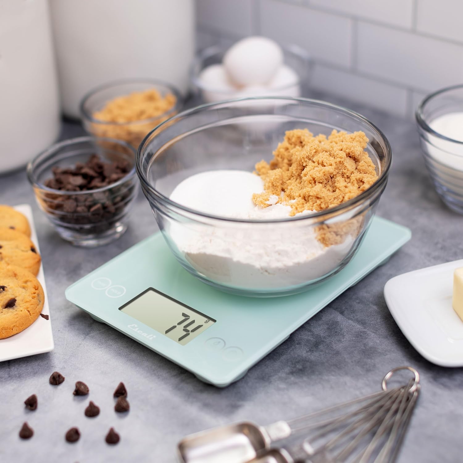 Escali Arti Classic Glass Digital Scale – Classic Teal