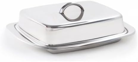 Fox Run Stainless Steel Butter Dish
