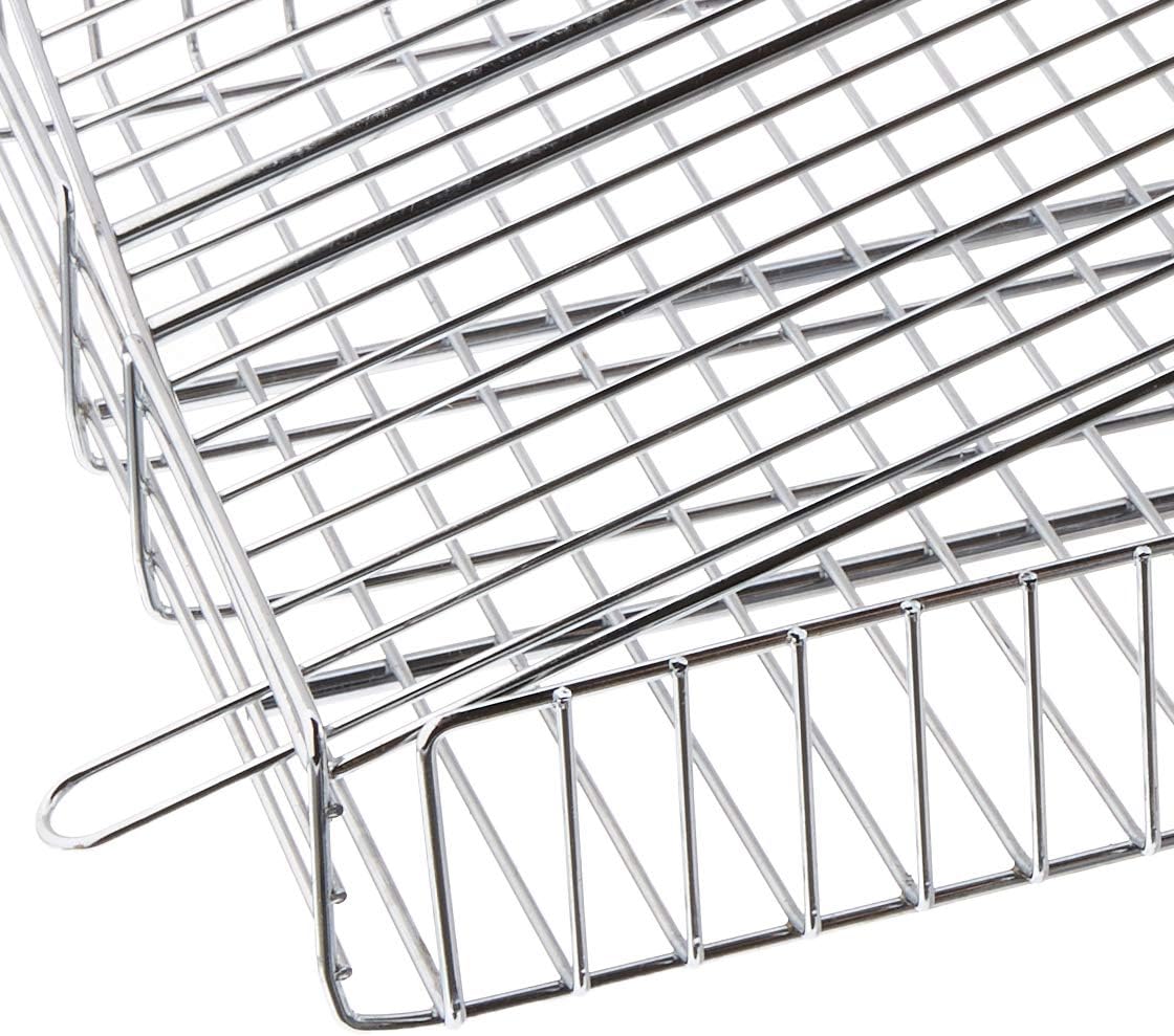Outset Grill Basket with Rosewood Handle 25"