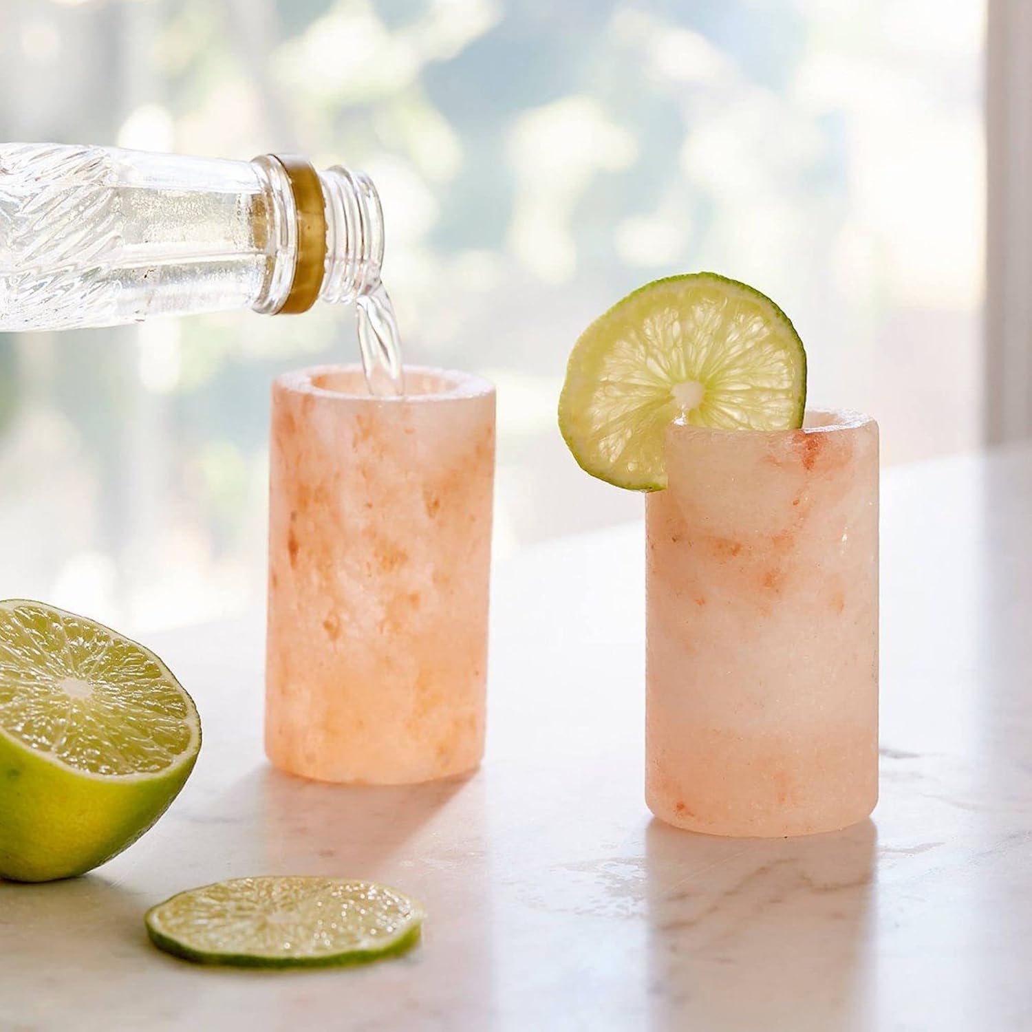 Outset Himalayan Salt Shot Glass Set of 4