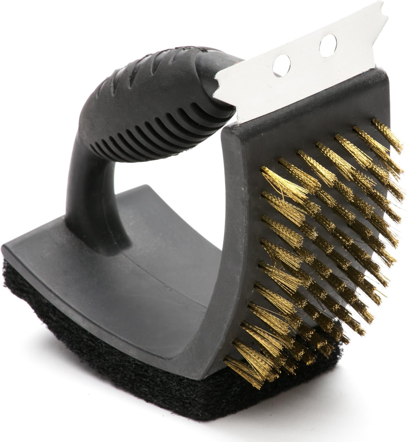 Outset Plastic V-Pad Grill Brush