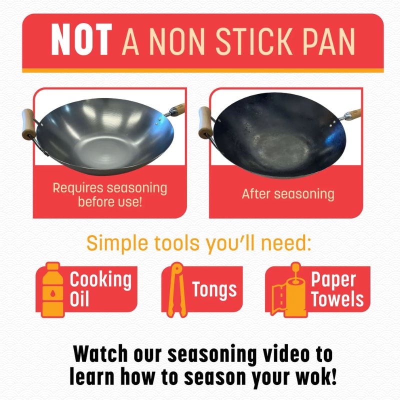 Joyce Chen Classic Series 12-Inch Uncoated Carbon Steel Stir Fry Pan Joyce Chen by Kitchen Niche