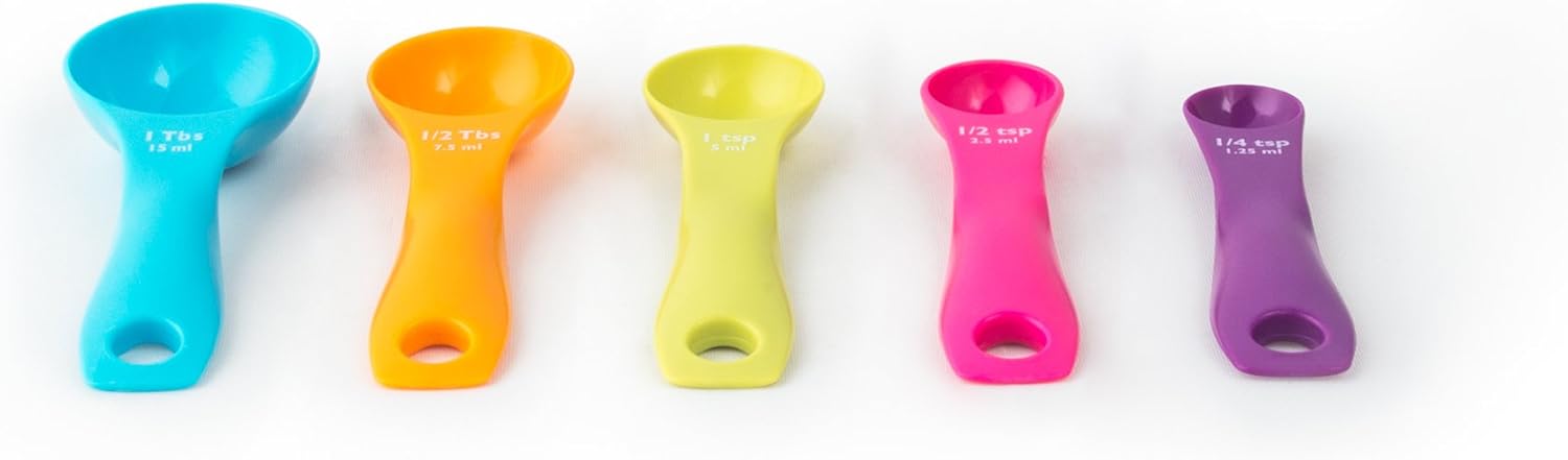 Fox Run Colored Measuring Spoon Set